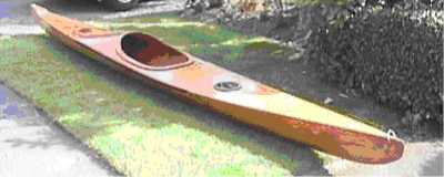 DK21 plywood kayak